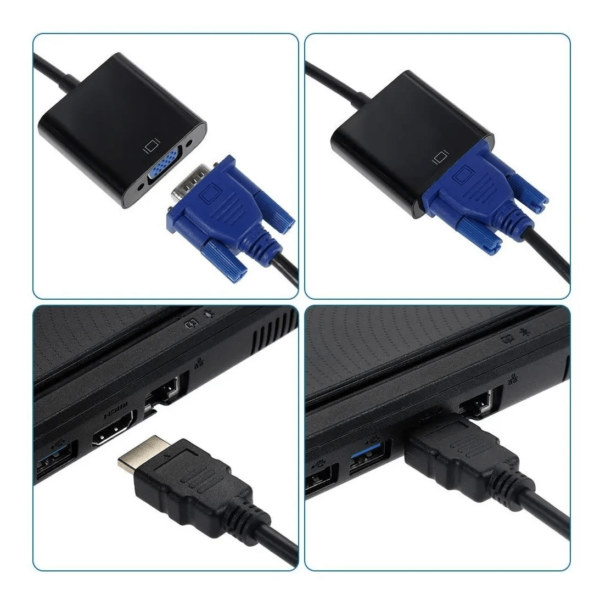 Cable Adaptador Convertidor Hdmi A Vga - Image 3