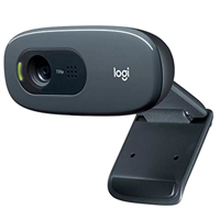 Logitech C270 Webcam HD, 720p/30fps